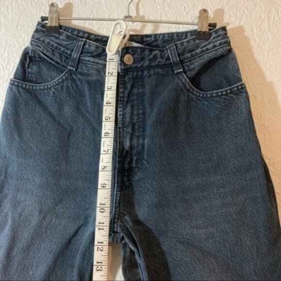VTG Bongo Jeans Faded Black High Rise Size 7 - Picture 7 of 14